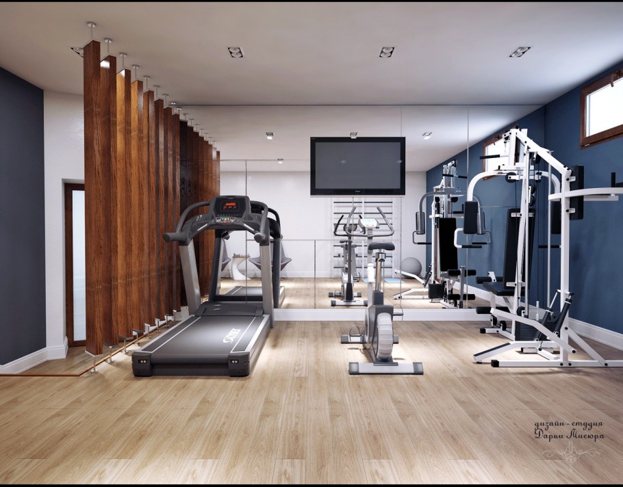 Спортивная комната в частном доме