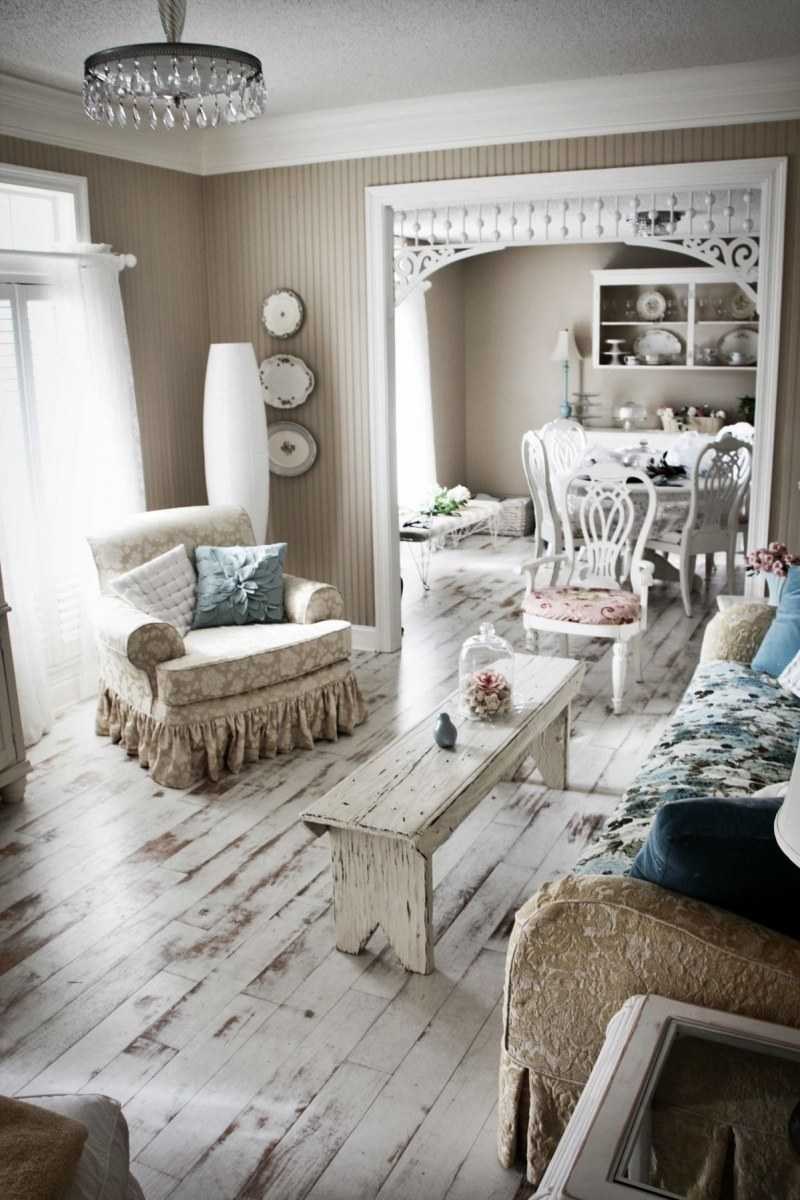 Shabby Chic стиль в интерьере