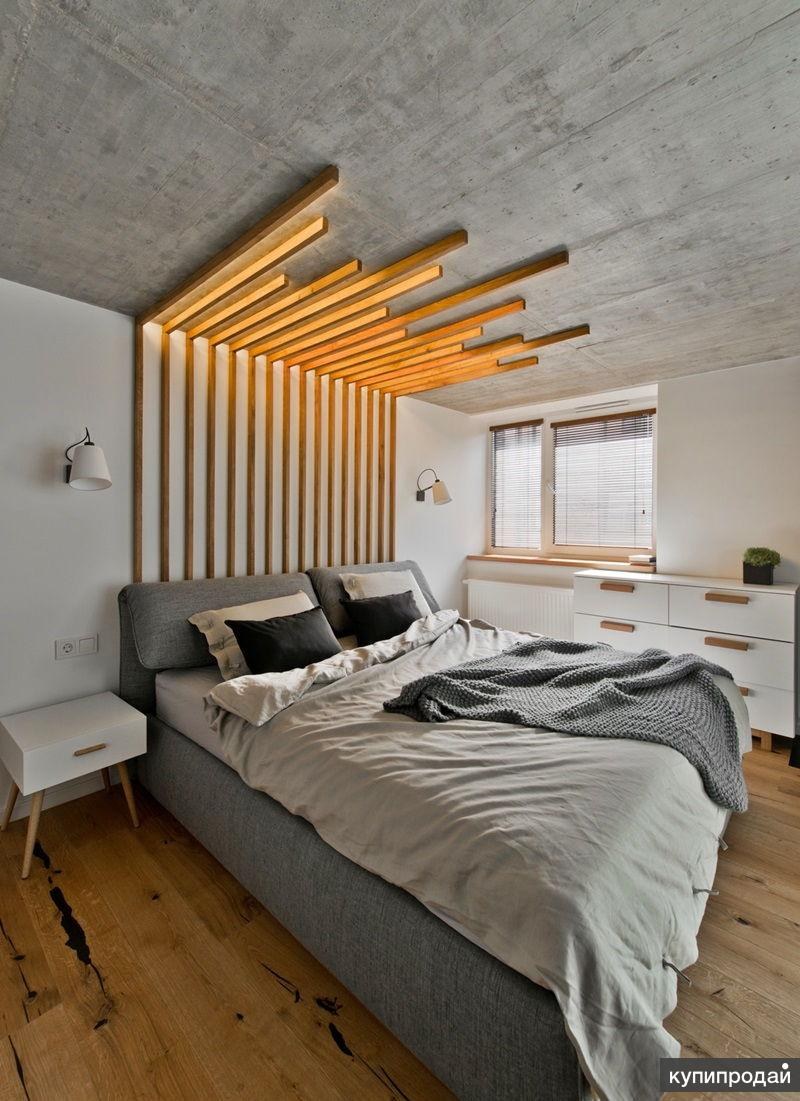 Спальня лофт Минимализм