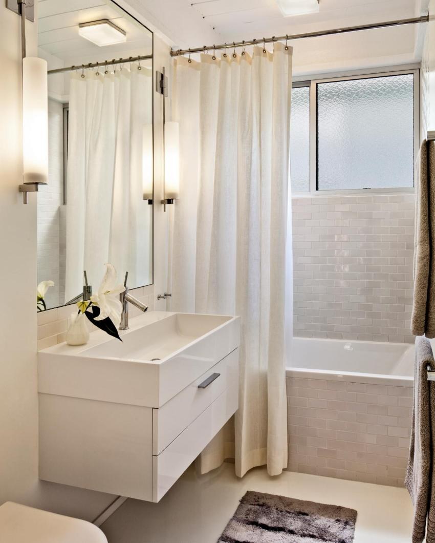 Ванная 4 кв м классика