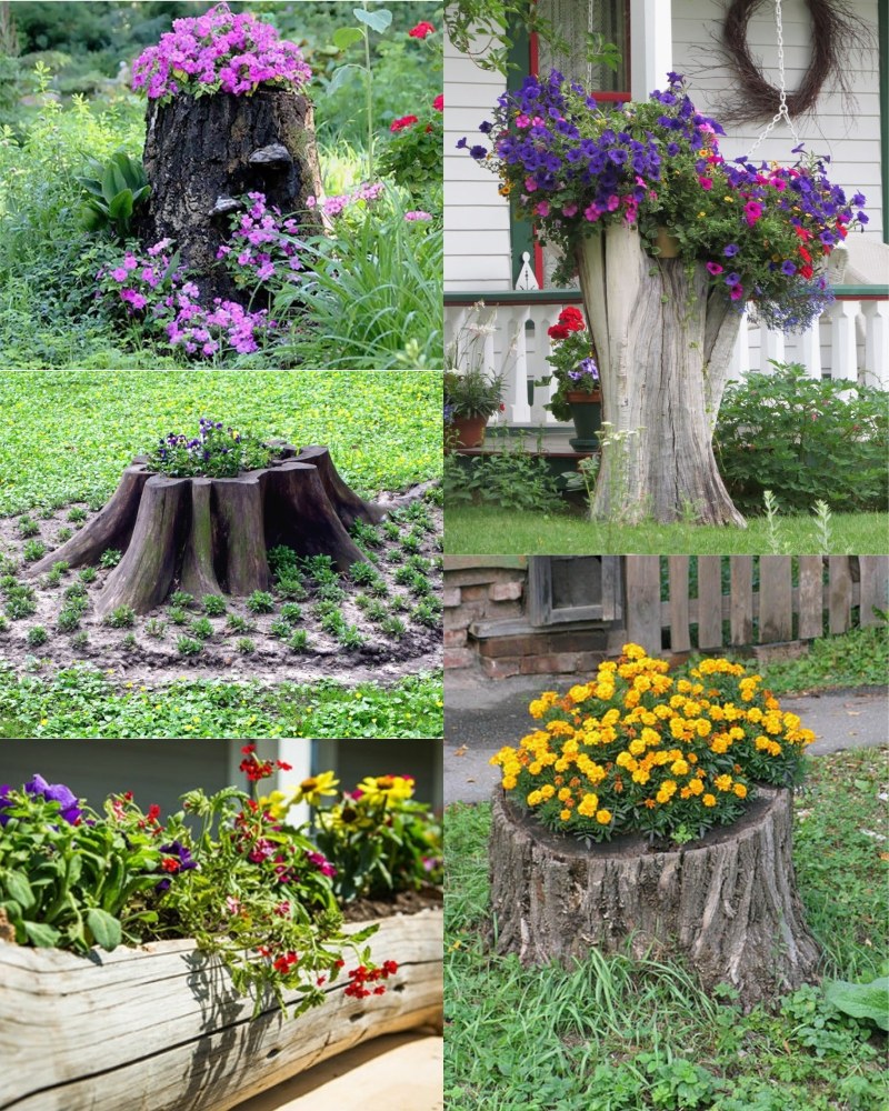 Клумба из ванны