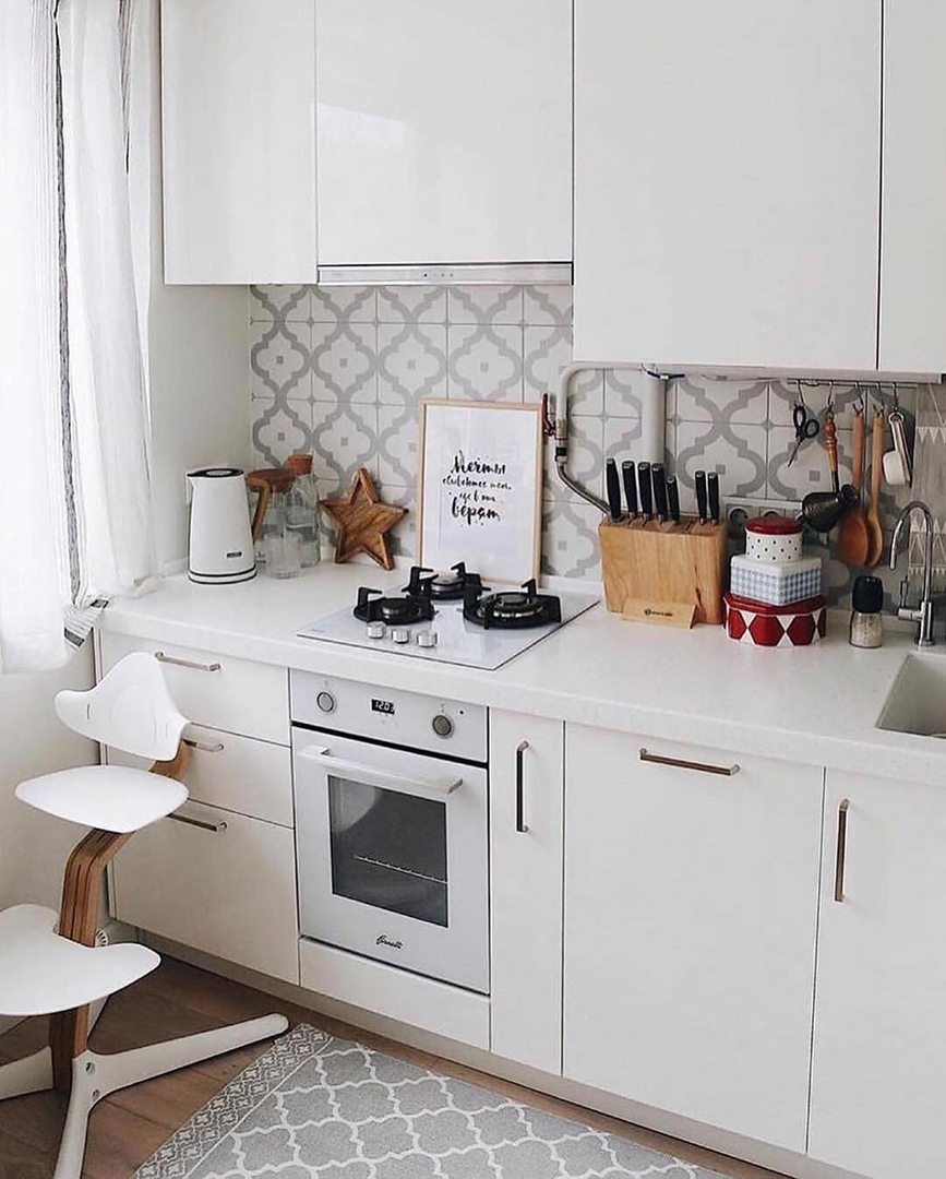 Икеа хрущевка кухня 5м