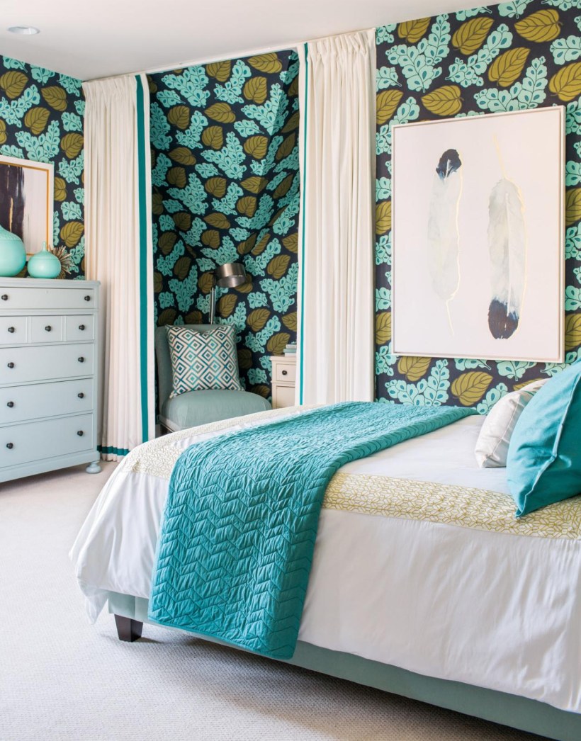 Спальня Тиффани бирюзовая