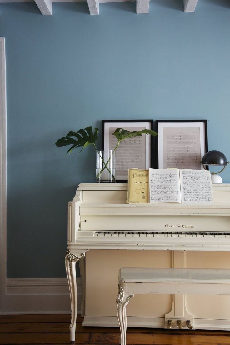 Цифровое пианино в интерьере