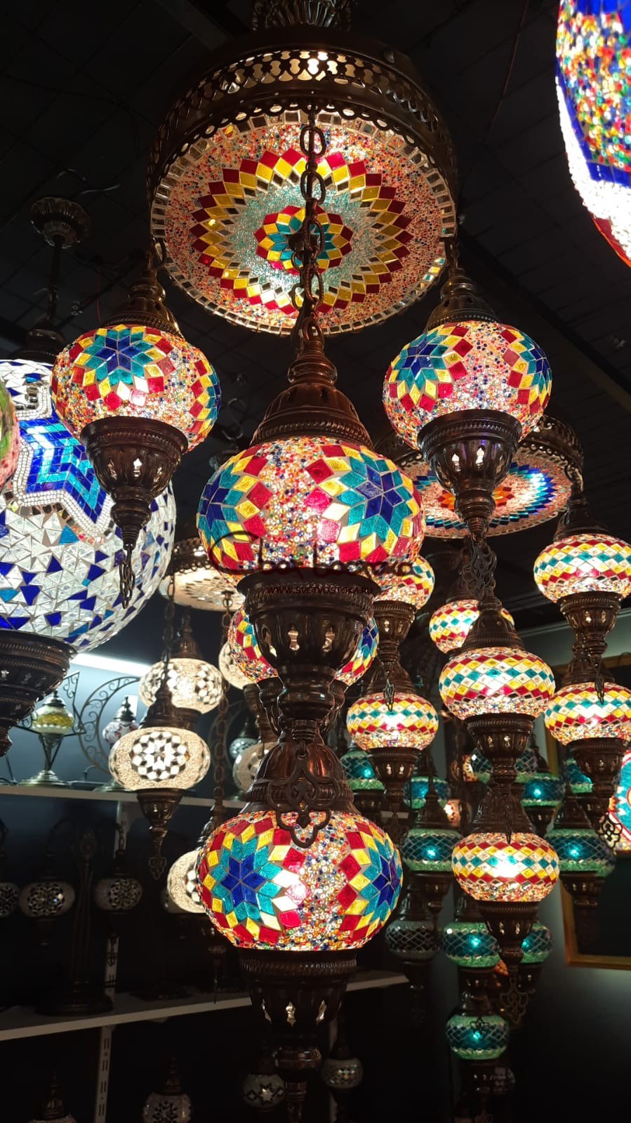 Красивые турецкие люстры в интерьере