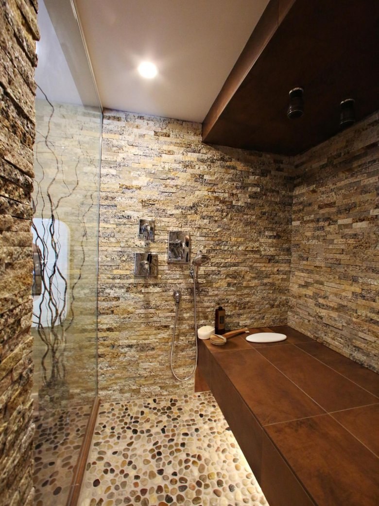 Декоративного камня в ванную