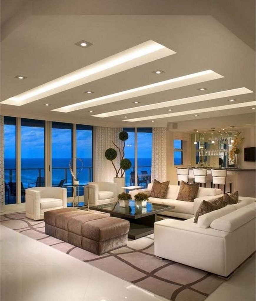 Красивые натяжные потолки