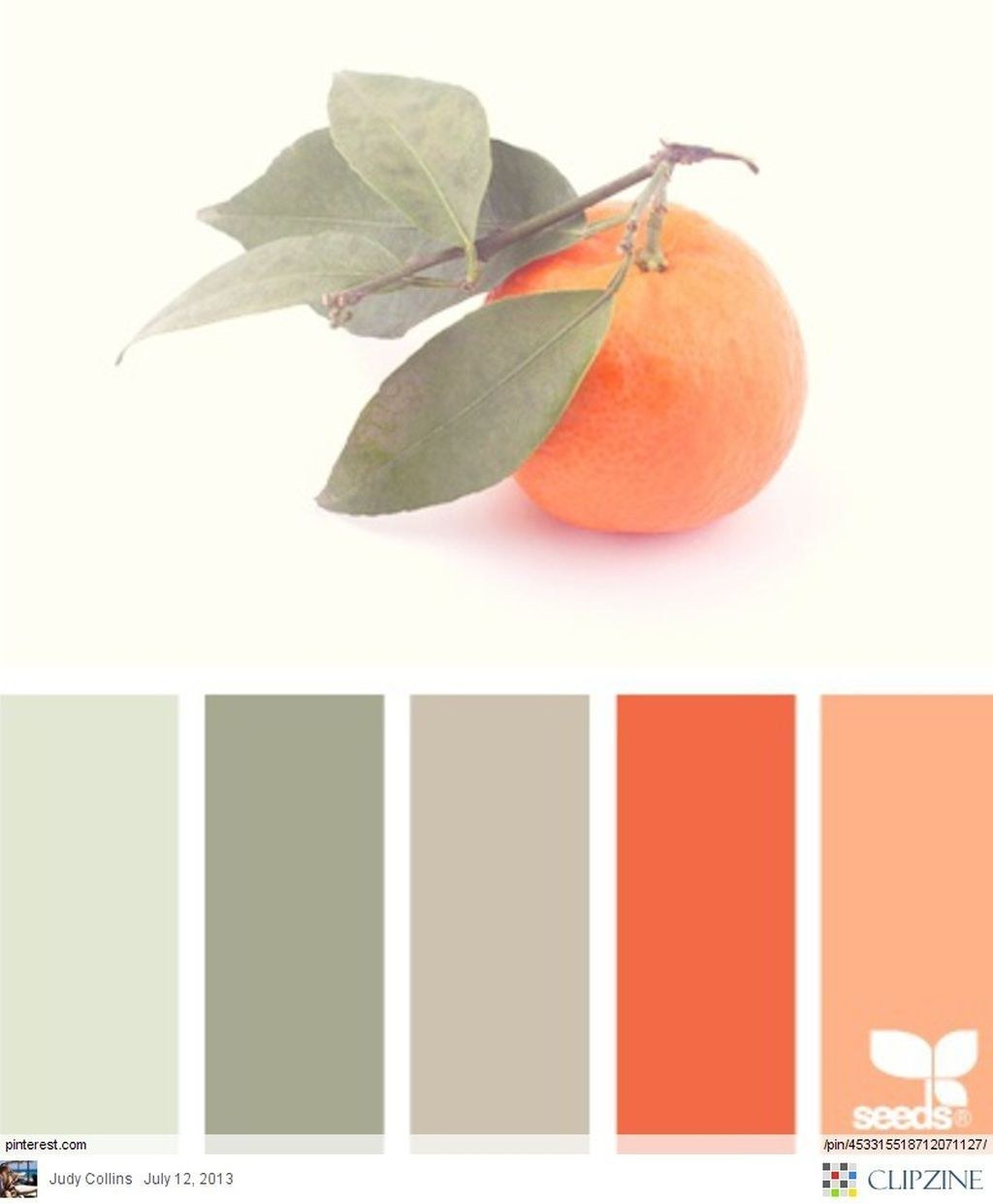 сочетание бежевого и персикового цвета в интерьере