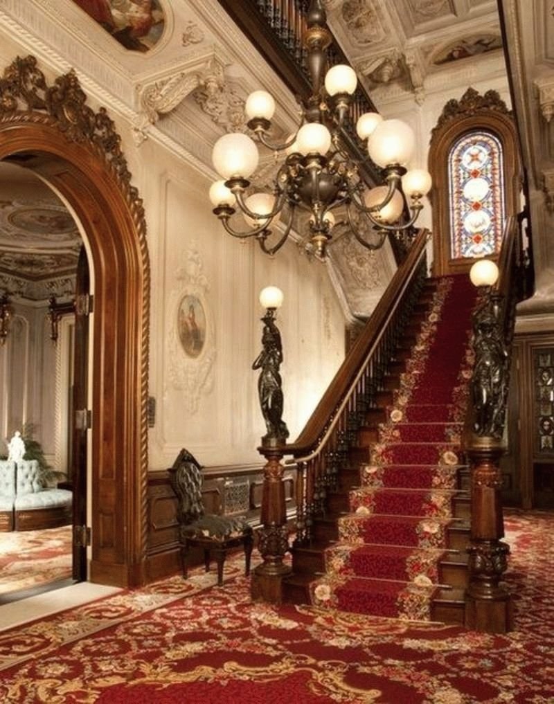 Викторианские особняки в Англии 1850г.