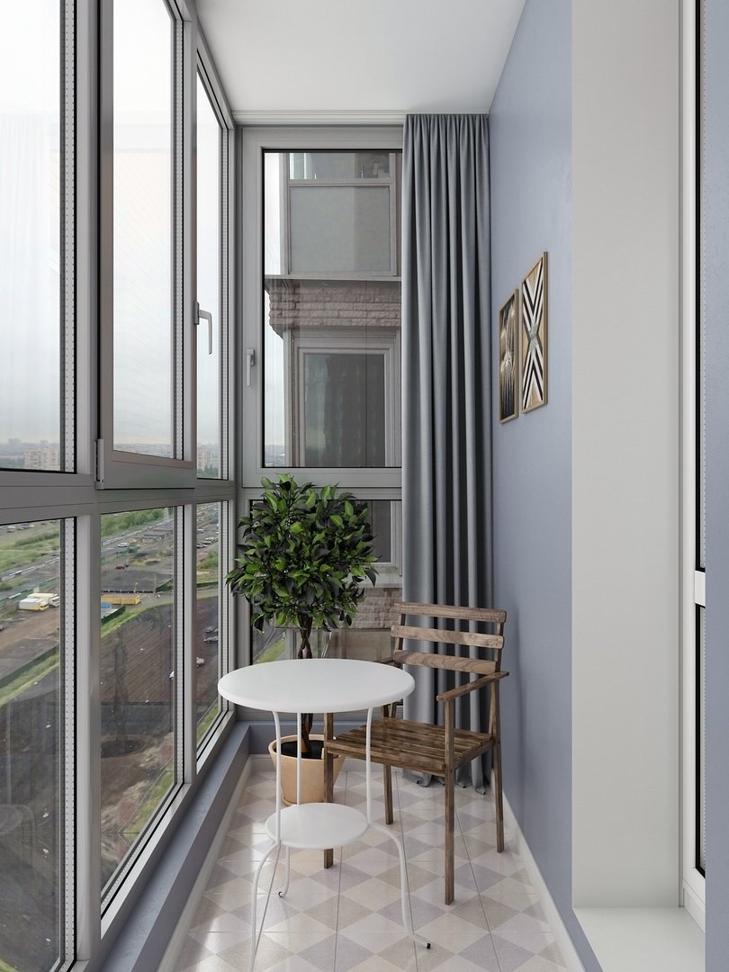 Панорамное остекление балкона