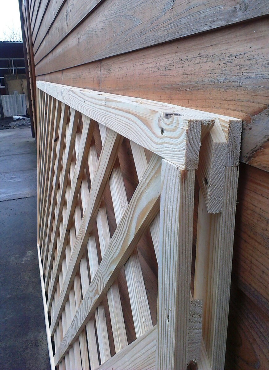 Декоративные ограждения для террасы