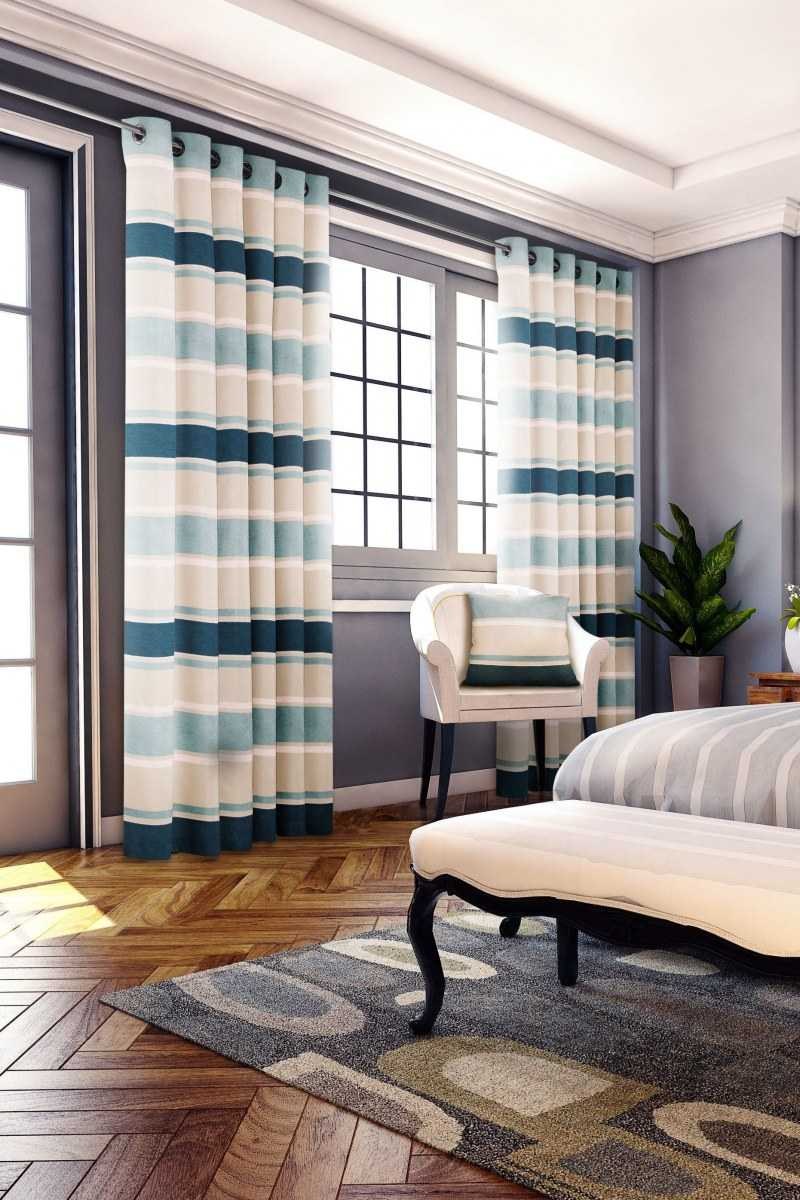 Полосатые шторы