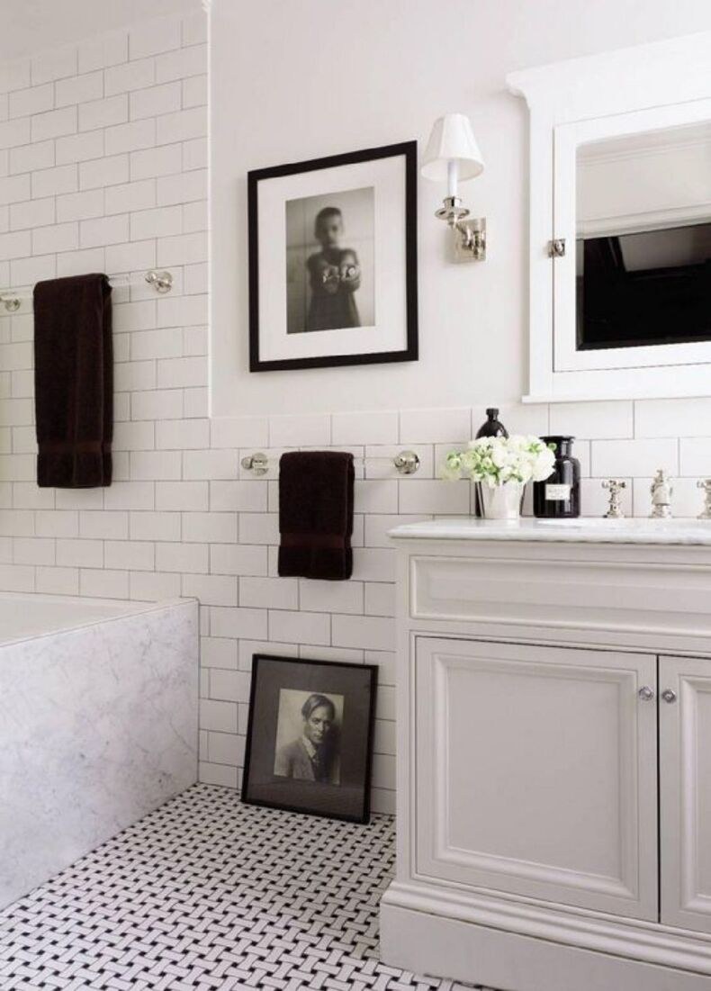 Туалет в американском стиле