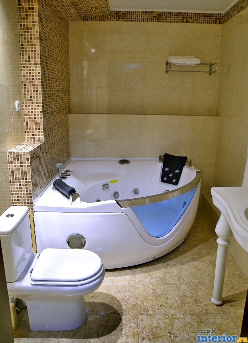 Ванная комната с джакузи в квартире