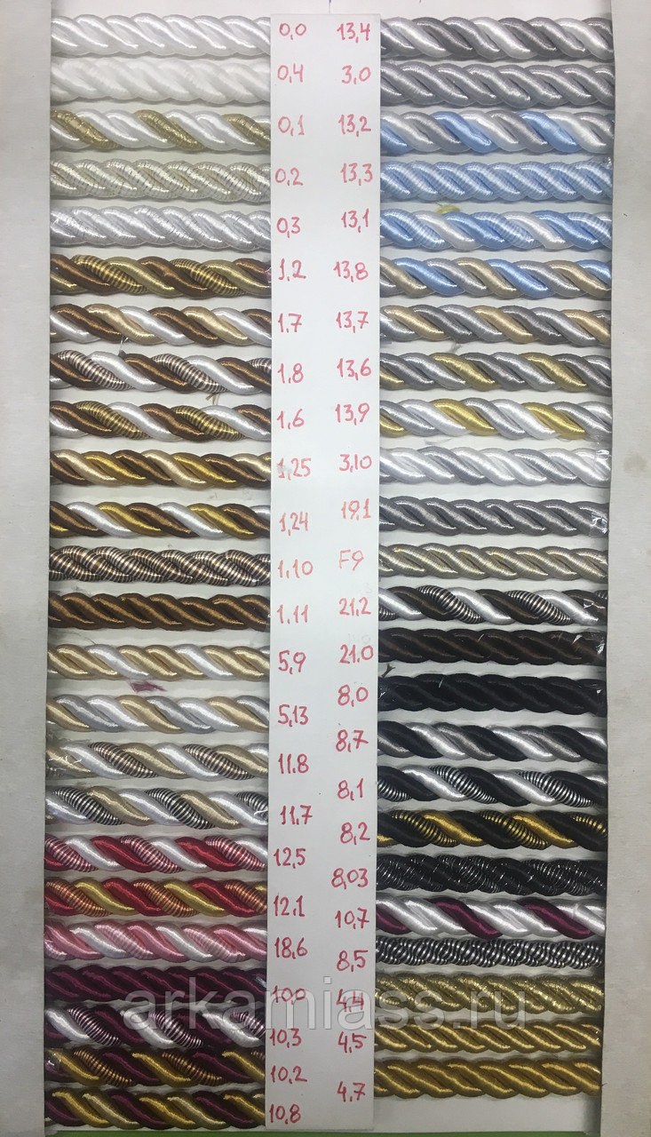 Шнур кант для натяжных потолков