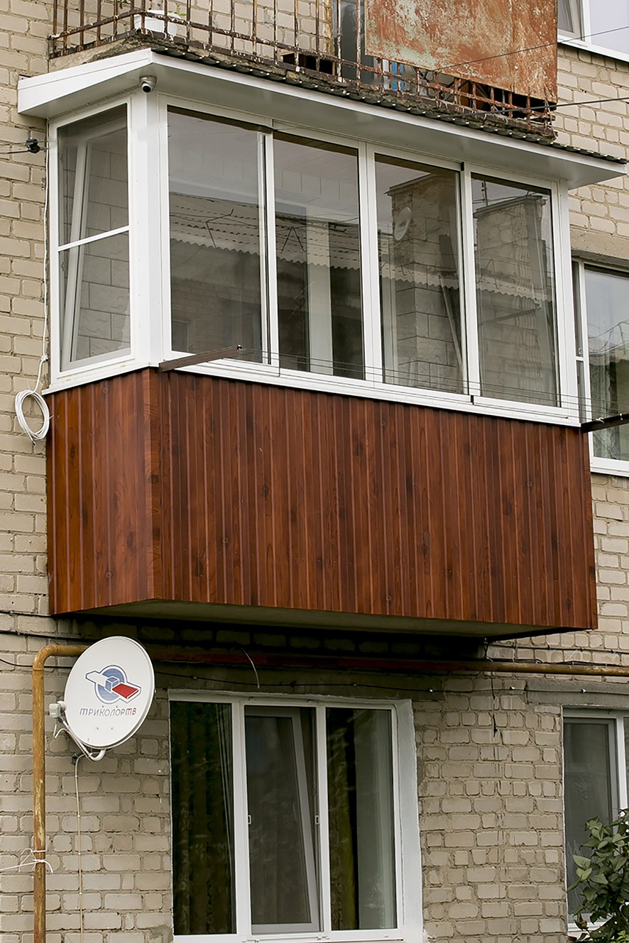 Застекленный балкон