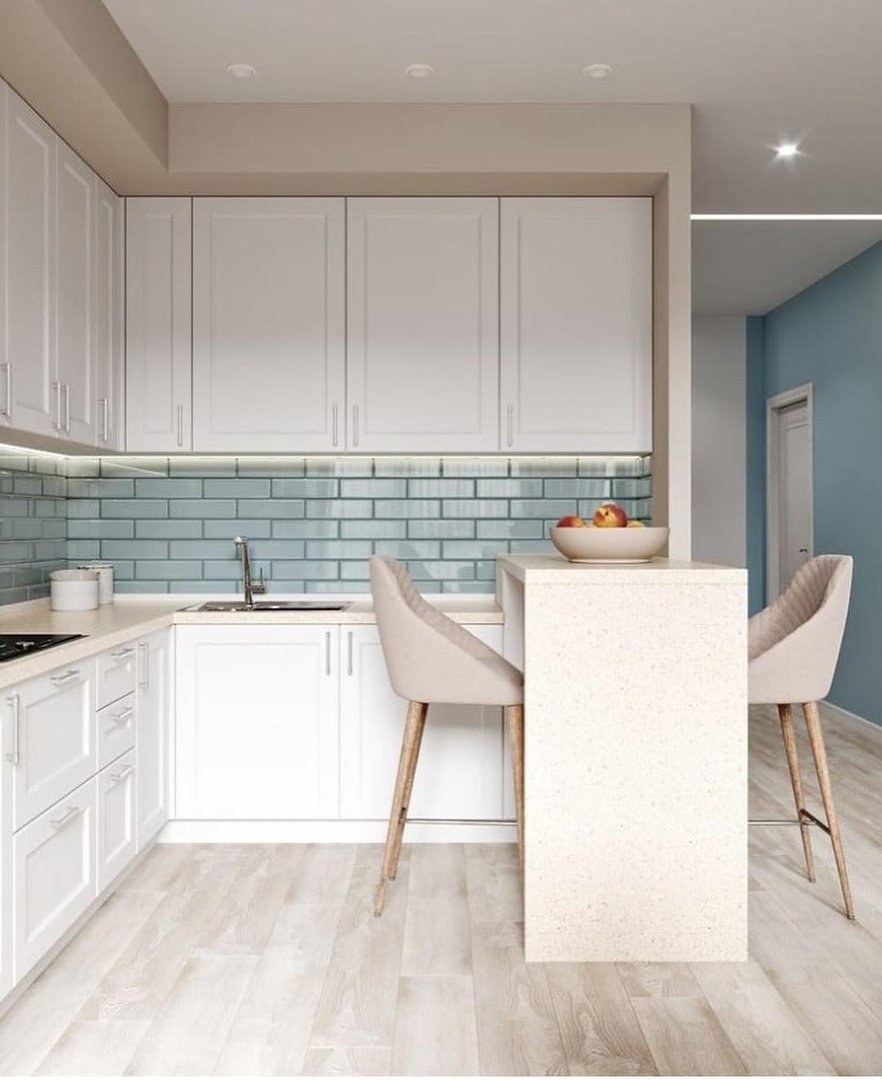 Светлые кухни