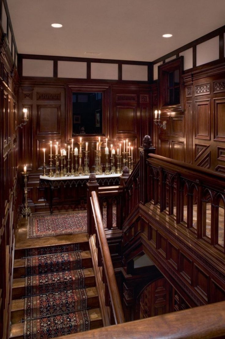 Особняк Greystone Mansion коридоры