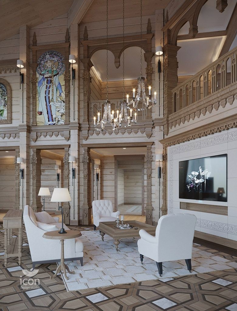 Интерьер загородного дома