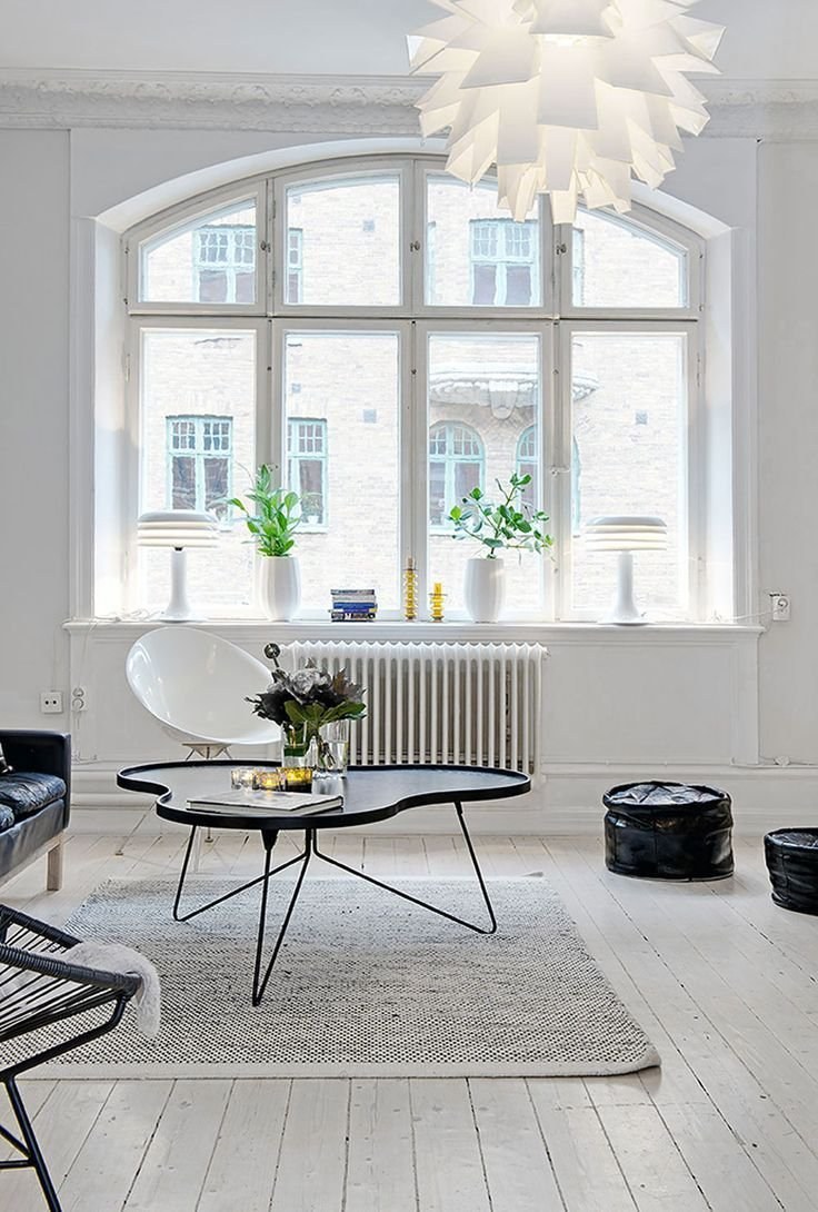 Люстры в скандинавском интерьере