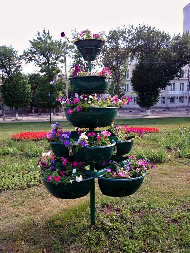 Клумба 3х ярусная Каскад