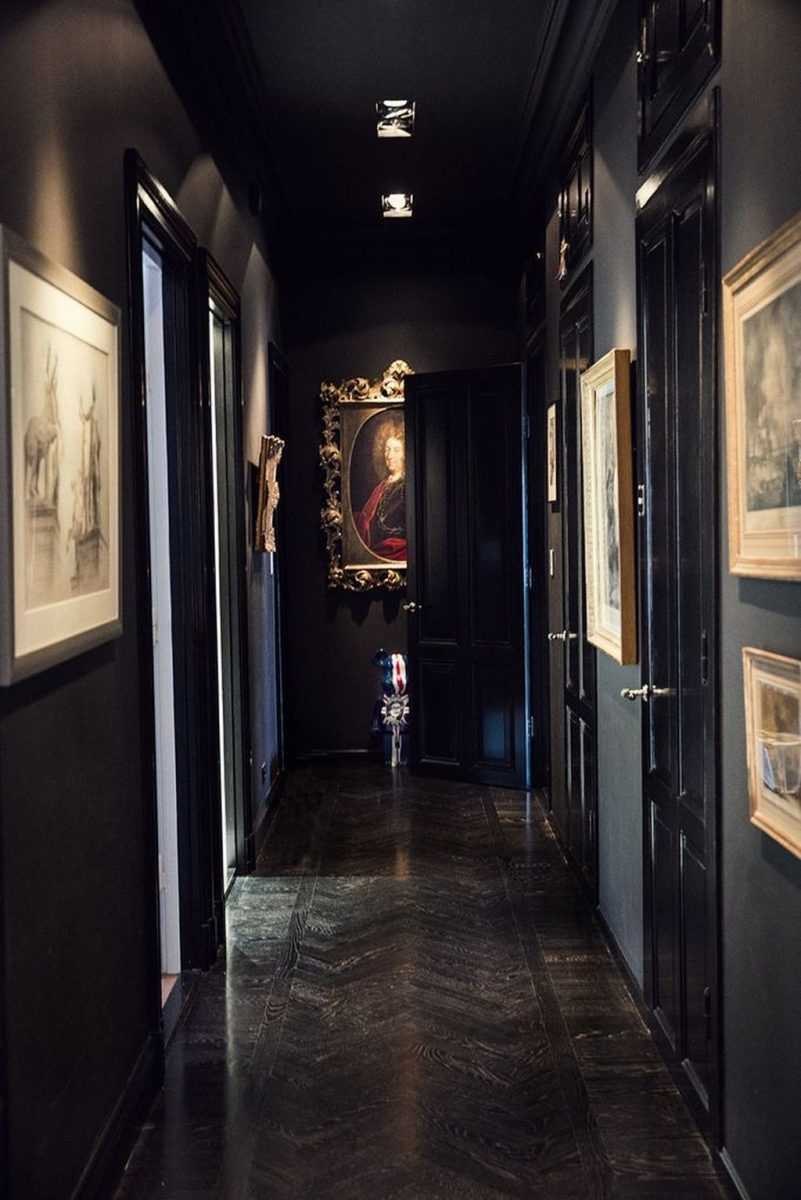 Прихожая в стиле лофт