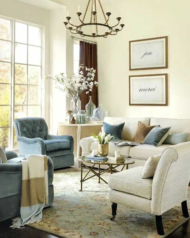 Кремовый цвет в интерьере