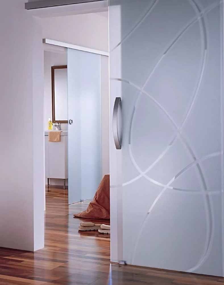 Стеклянные двери