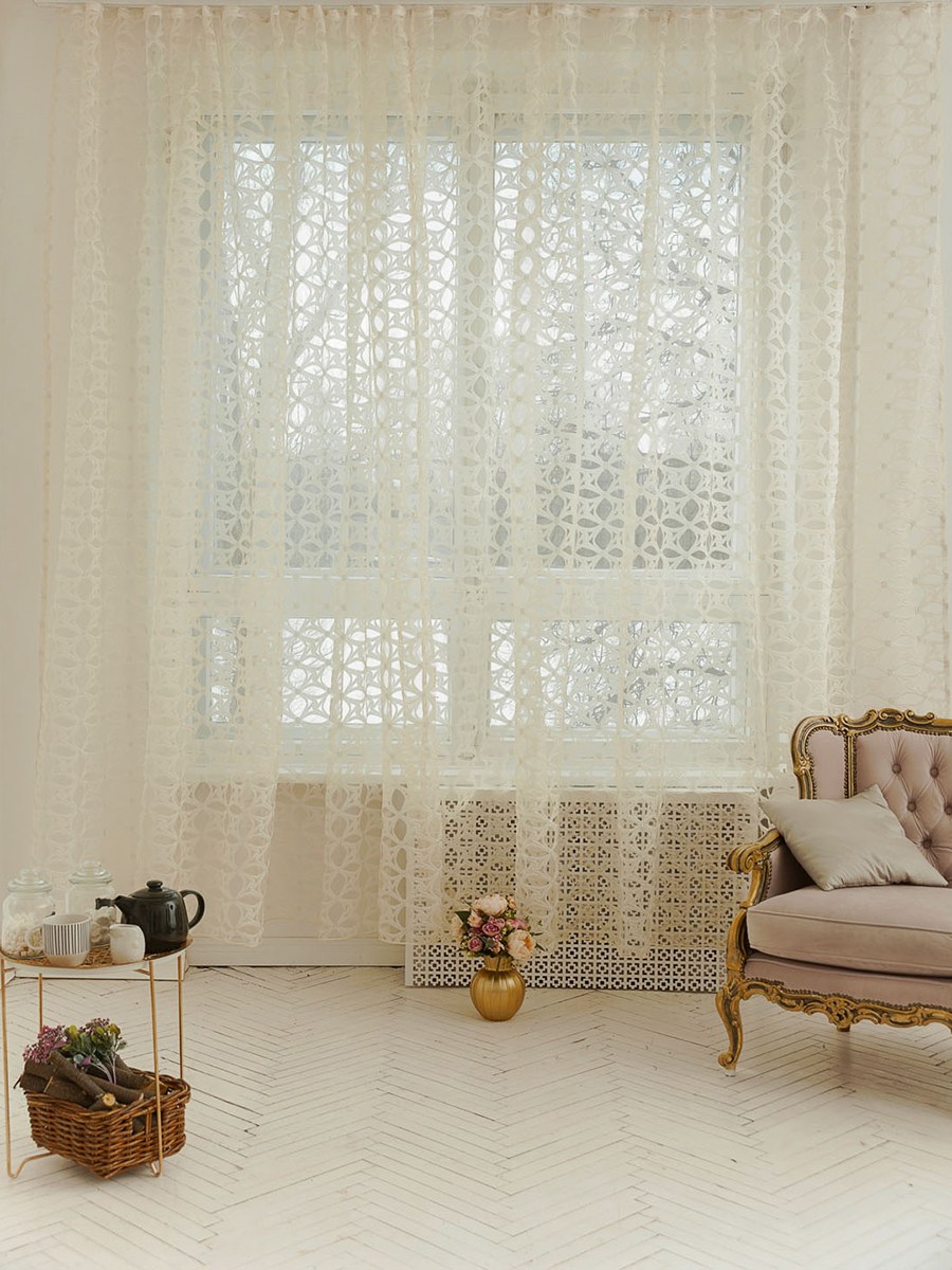 Тюль Мираж (капучино)