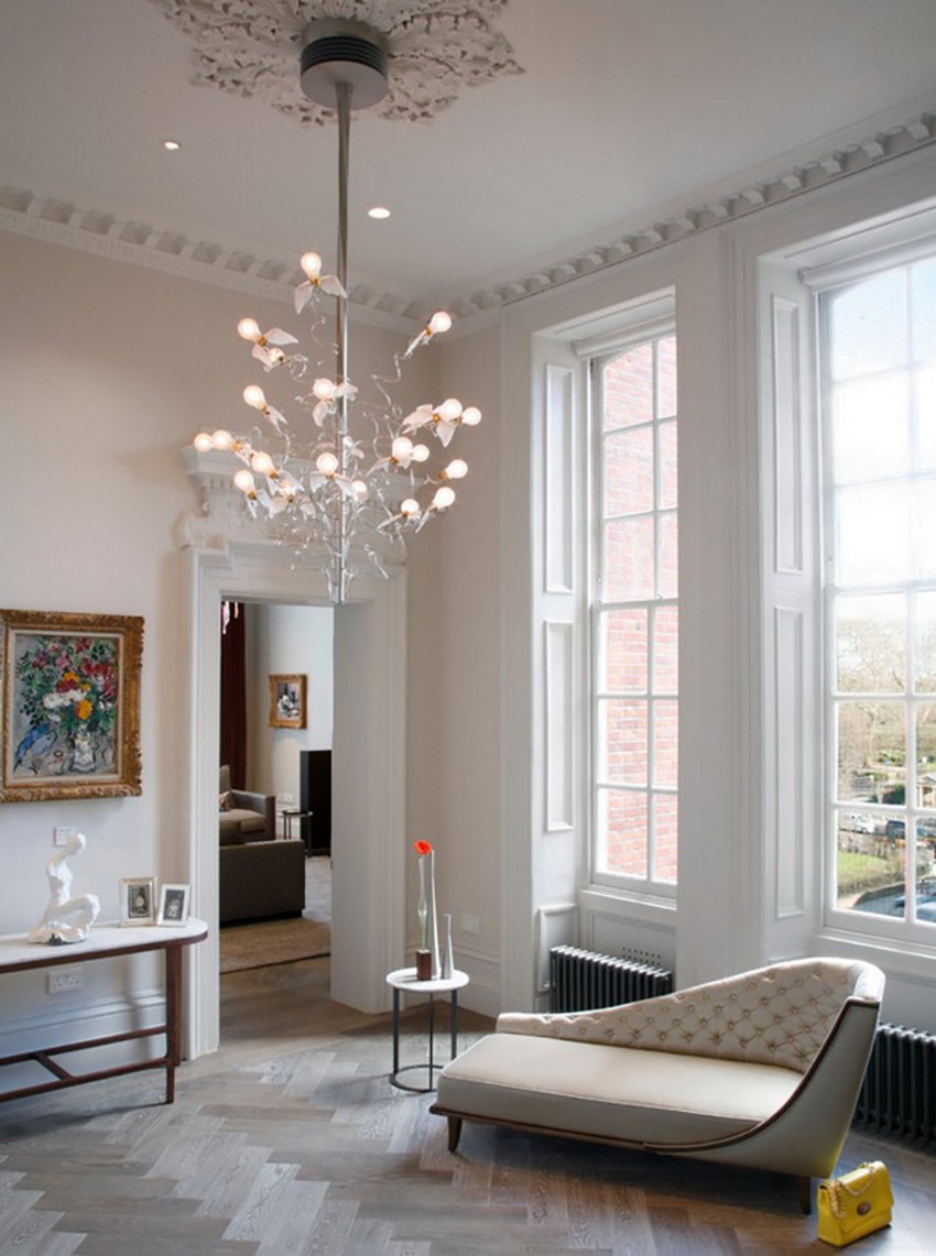 Люстры в интерьере