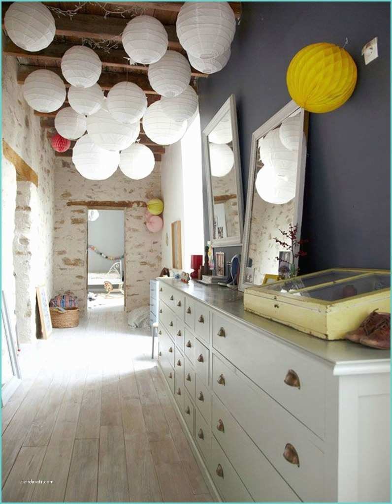 Оригинальный потолок из дерева