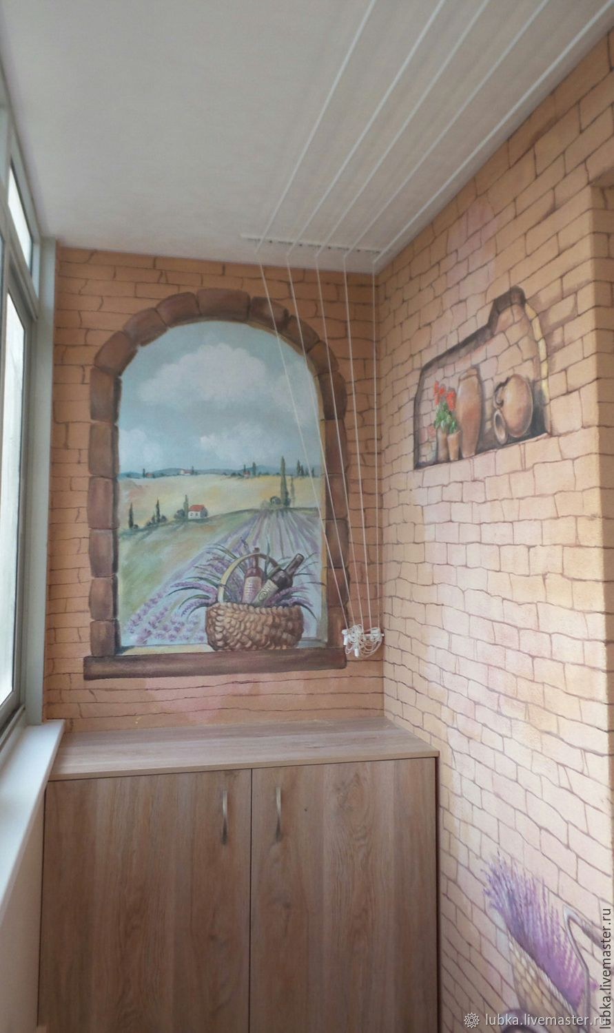 Фреска трафарет для декора стен