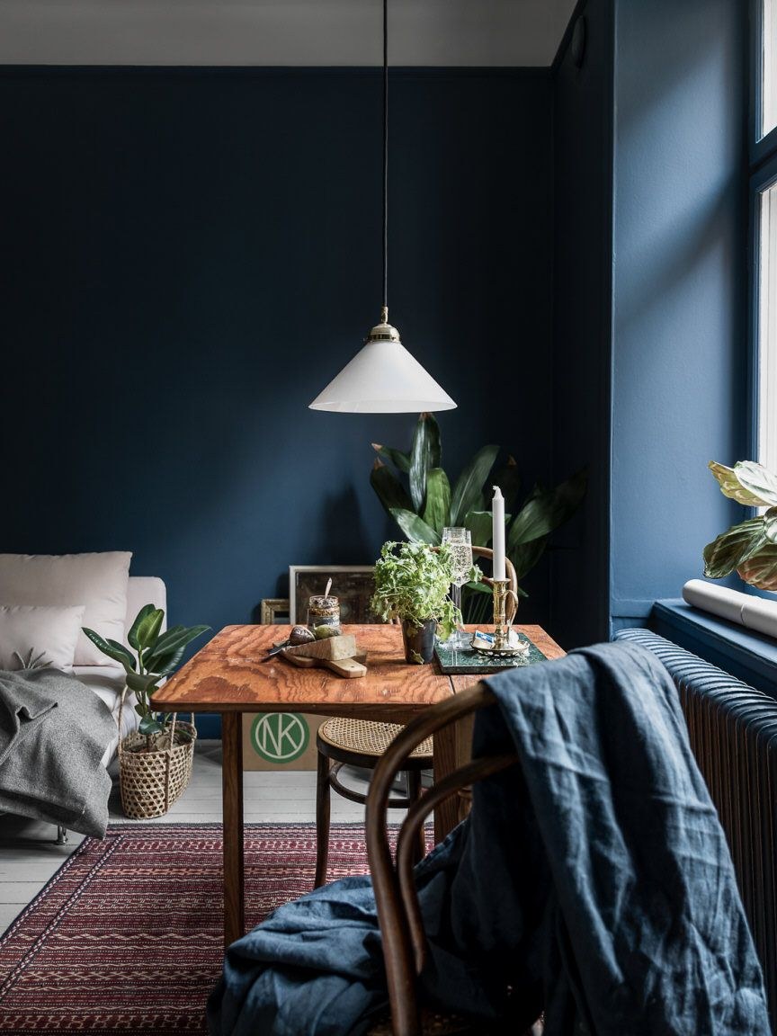 Черно белый интерьер