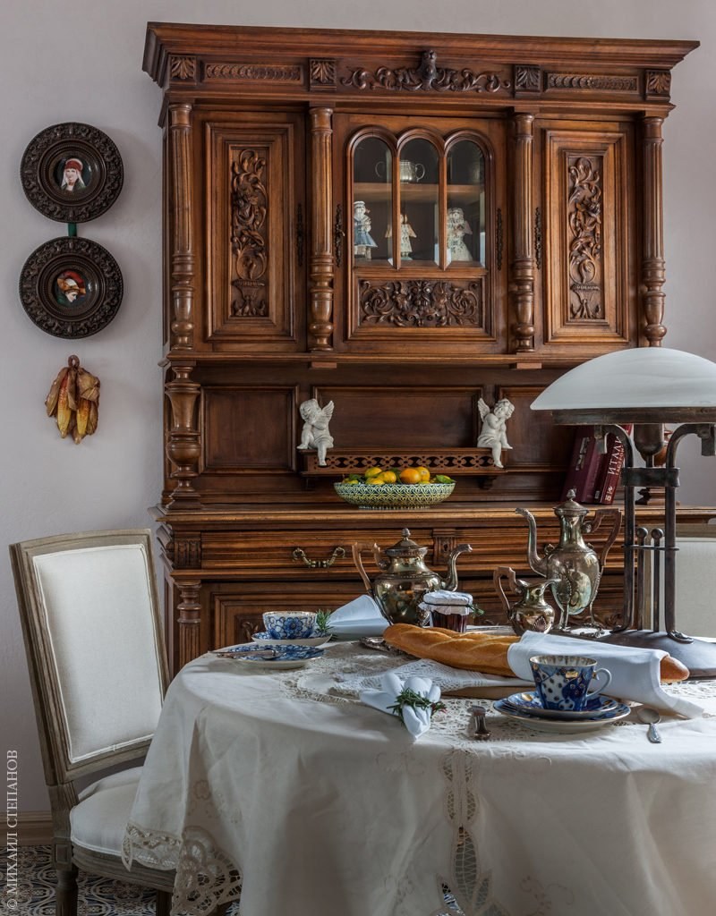 Старинная мебель в современном интерьере