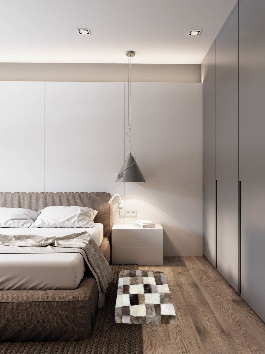 Маленькая белая спальня