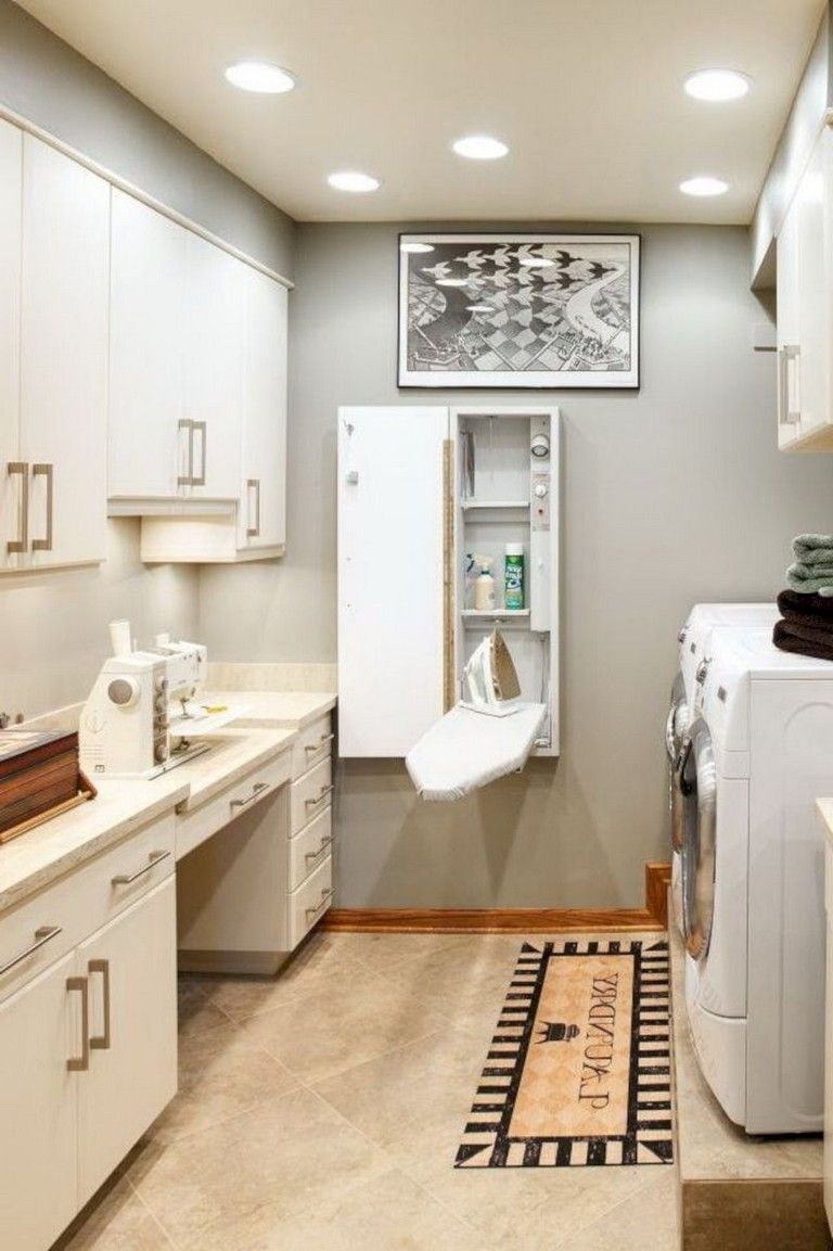 Комната гладильная постирочная сушильная