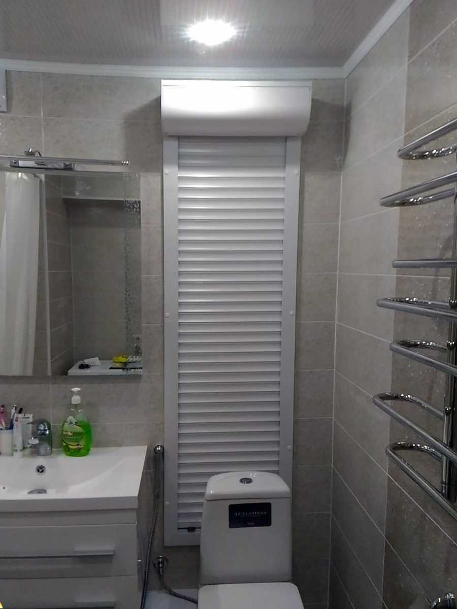 Рольставни в ванную комнату