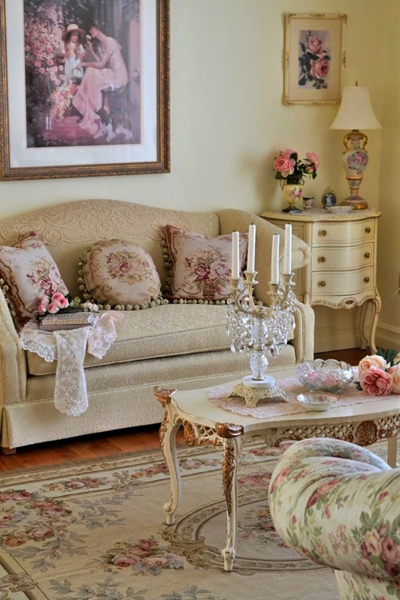 Шебби Шик в голубом цвете