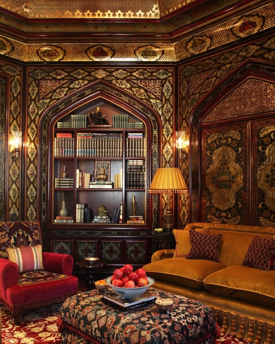 Шторы в мавританском стиле