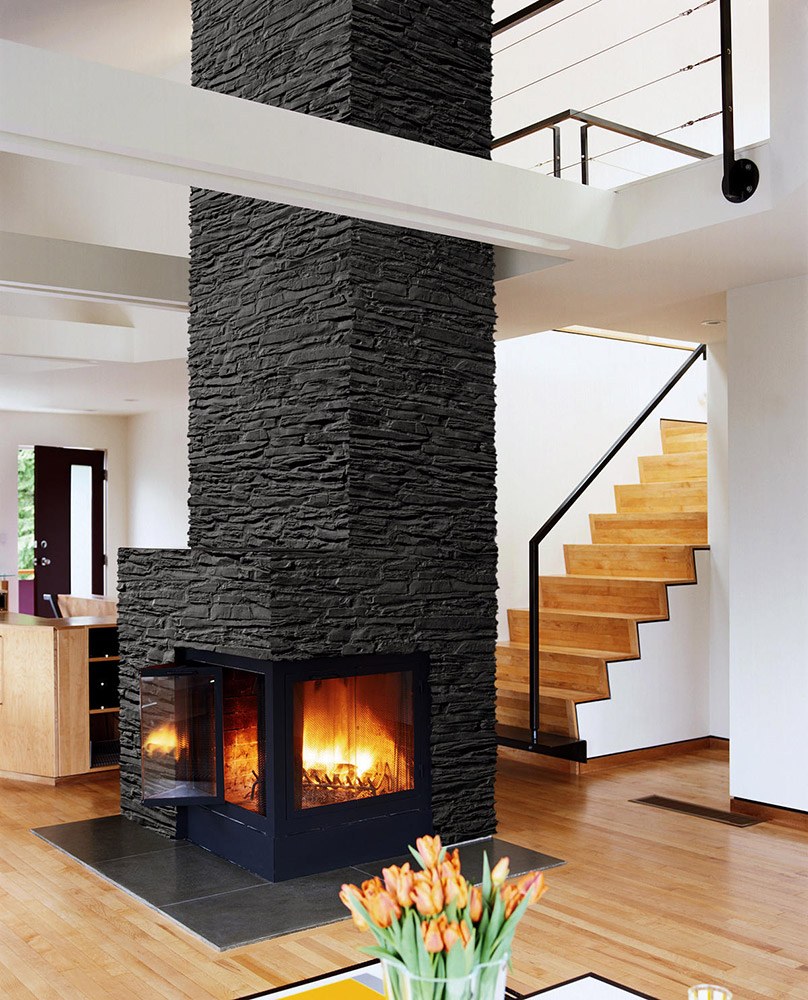 Стена под телевизор в гостиной