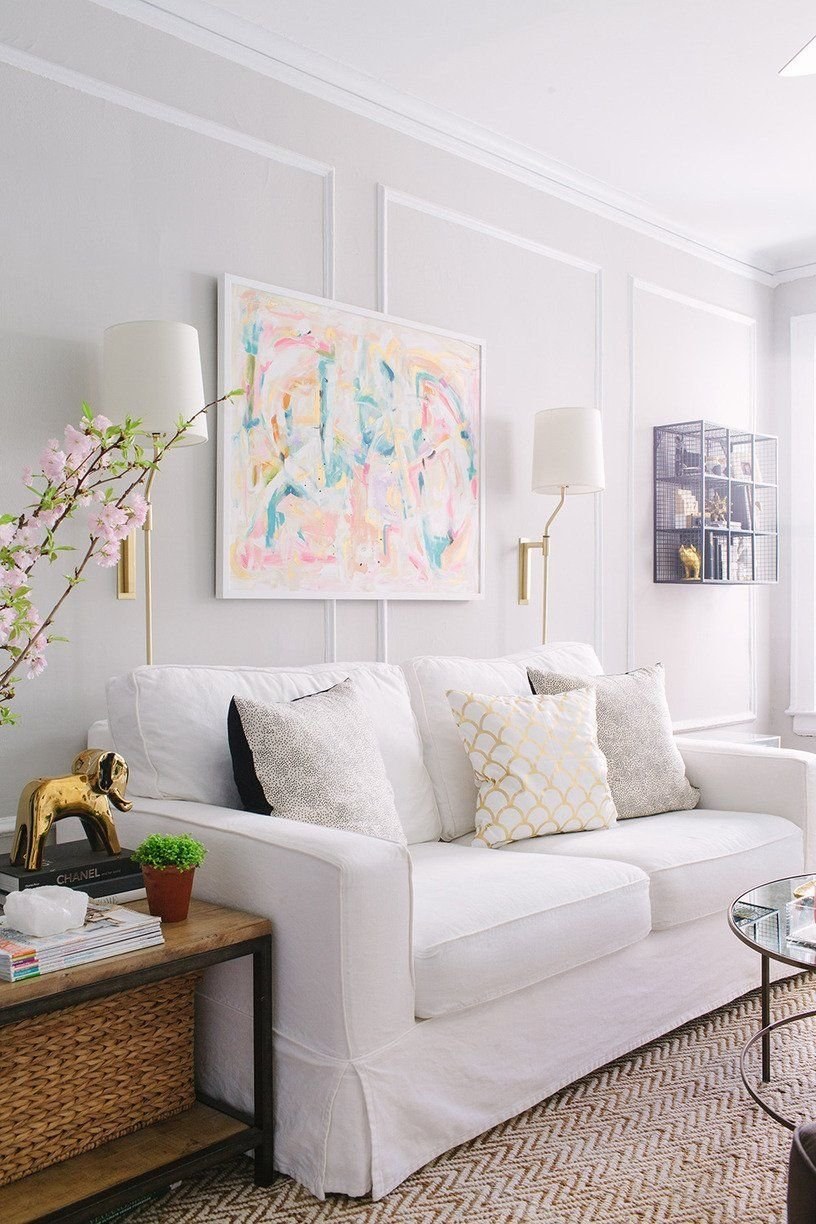 Белый интерьер