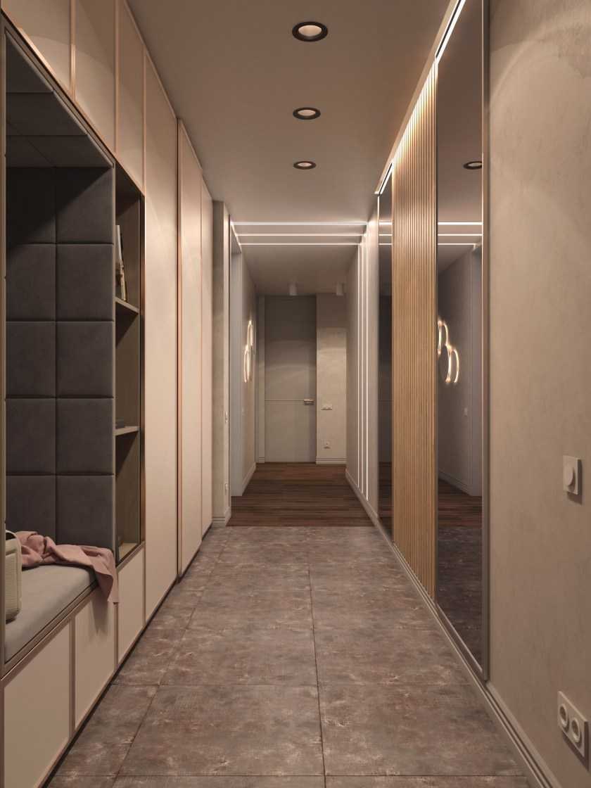 Длинный узкий коридор