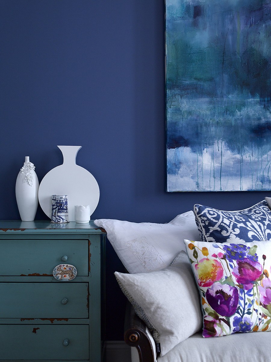 Интерьер в джинсовом стиле