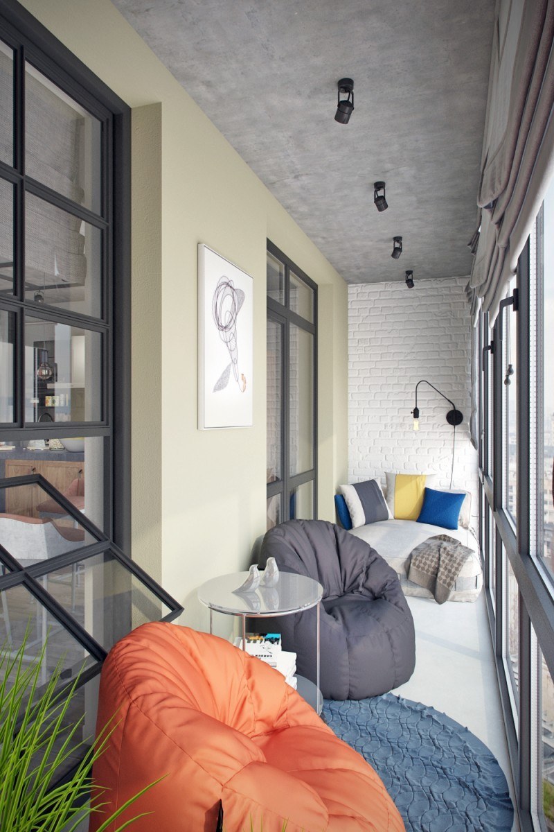 Полубалкон полулоджия