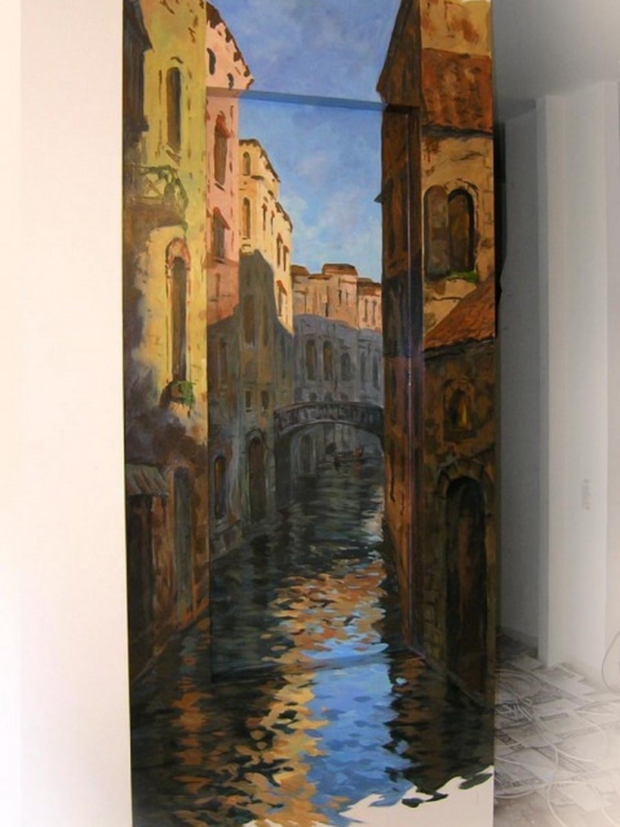 Венецианская роспись на стенах