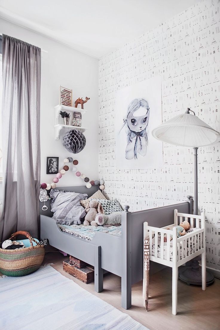 Комната в белом стиле для подростка