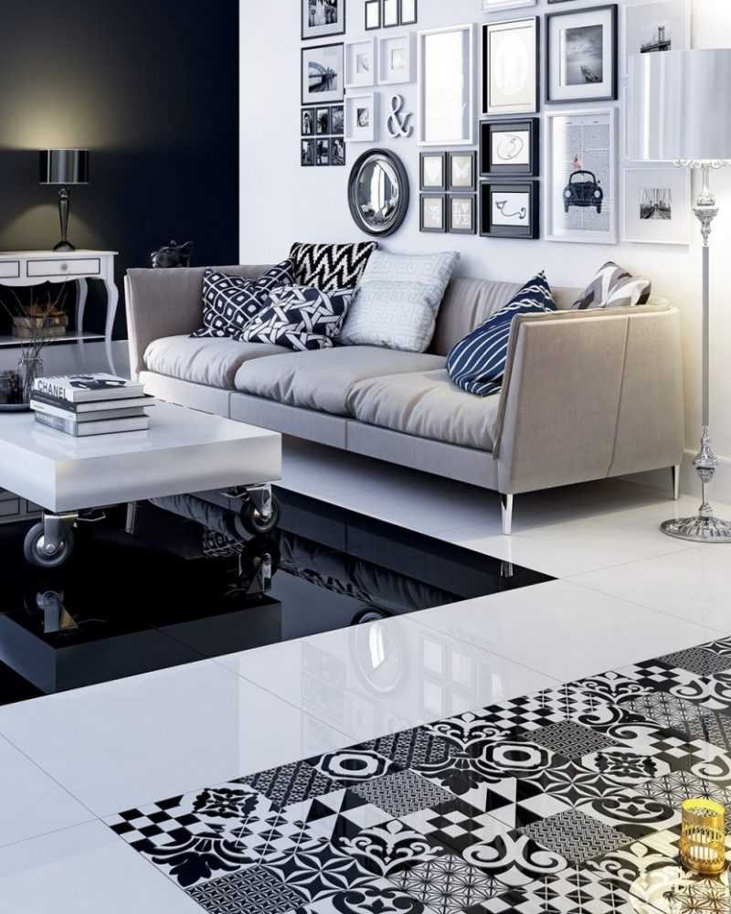 Плитка для пола в ванной