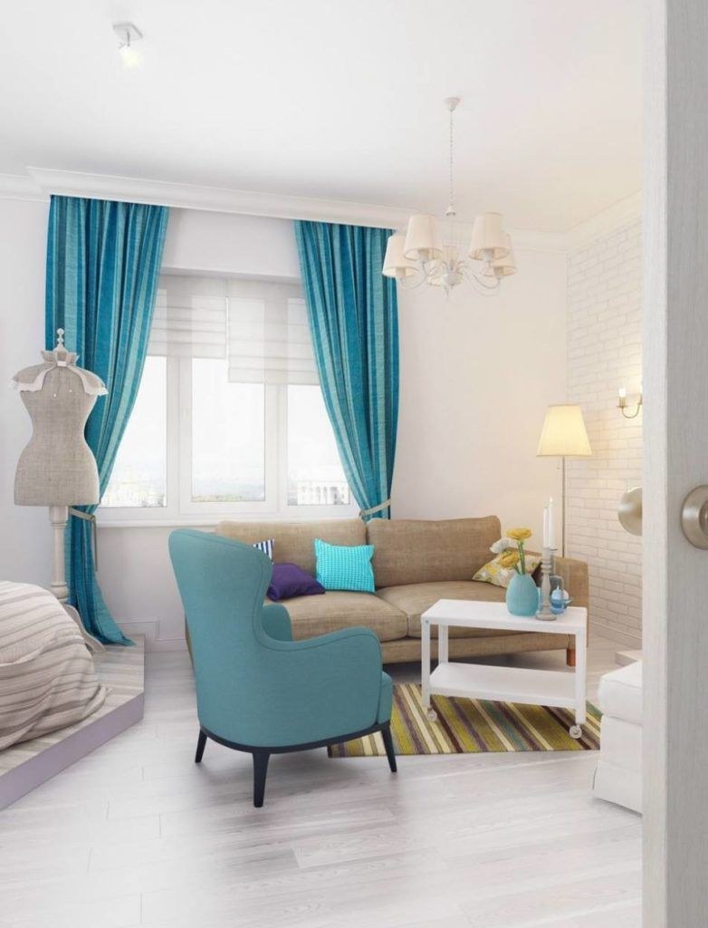 Цвет Тиффани в интерьере