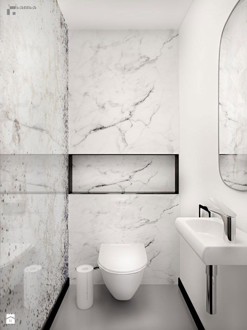 Ванная комната под мрамор