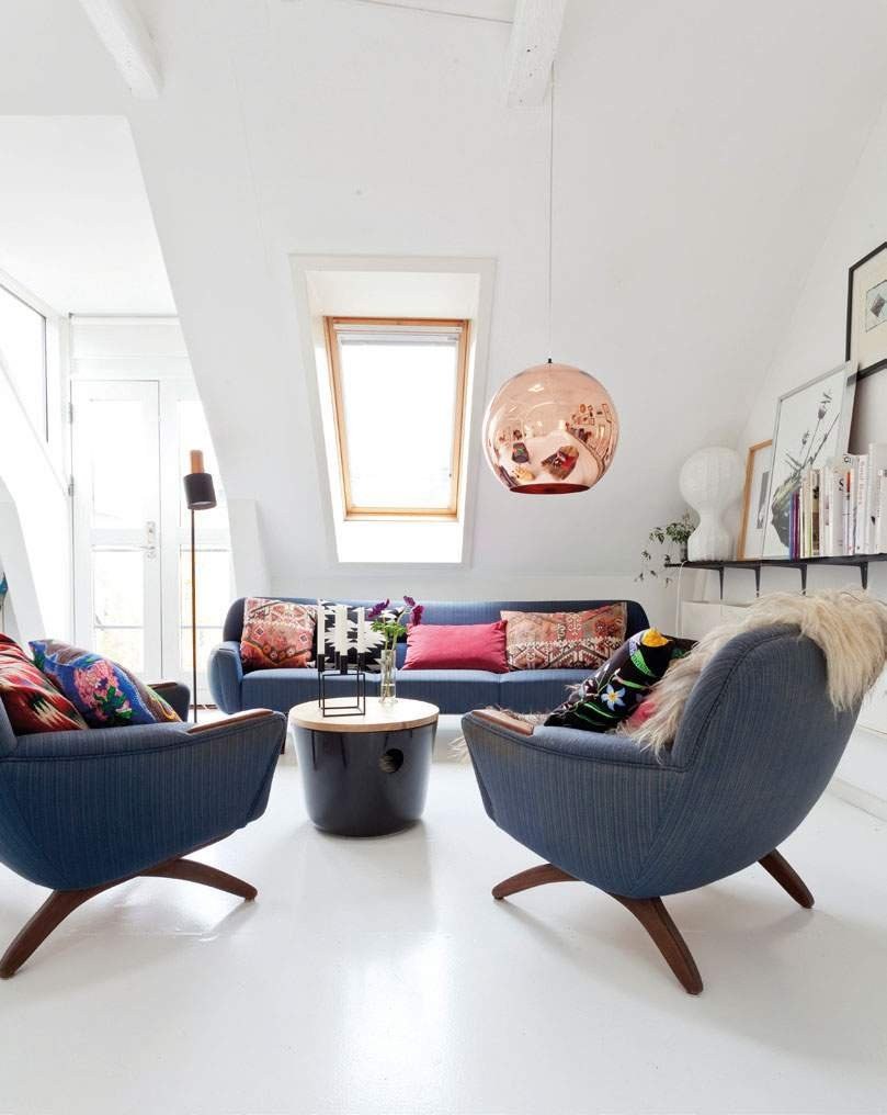 Гостиная в датском стиле